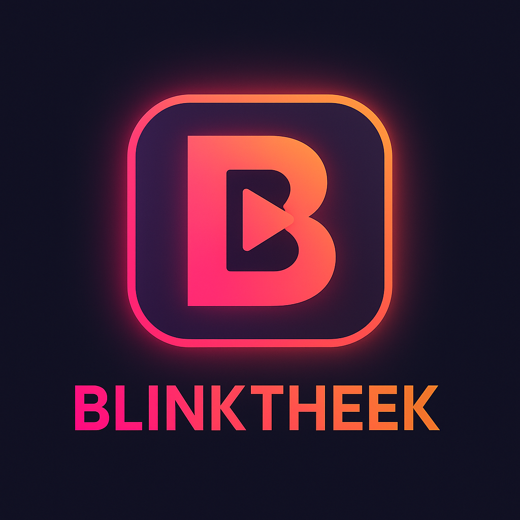 Blinktheek logo intro